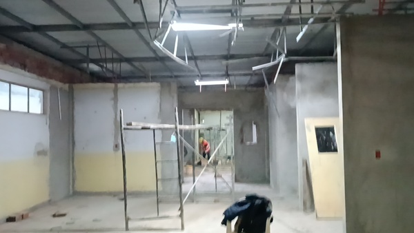 Avanzan las obras de refacción y ampliación del área de urgencias del Hospital Regional de Concepción