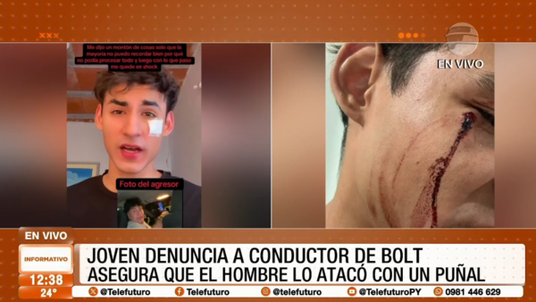 VIRAL - Joven denuncia a conductor de plataforma por agresión