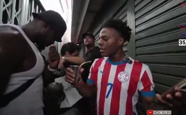 (VIDEO) La reacción de Speed al probar el tereré: “Me tomo 10 con este calor”
