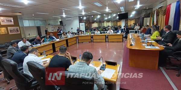 JUNTA DEPARTAMENTAL DE ITAPÚA APROBÓ ADJUDICACIÓN DEL ALMUERZO ESCOLAR - Itapúa Noticias