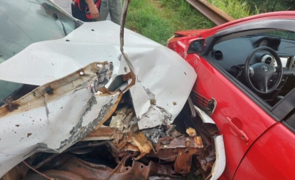 Triple choque en zona crítica de la Ruta PY07 deja personas lesionadas