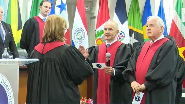 Diego Moreno asumió como el primer juez paraguayo en la Corte Interamericana de Derechos Humanos