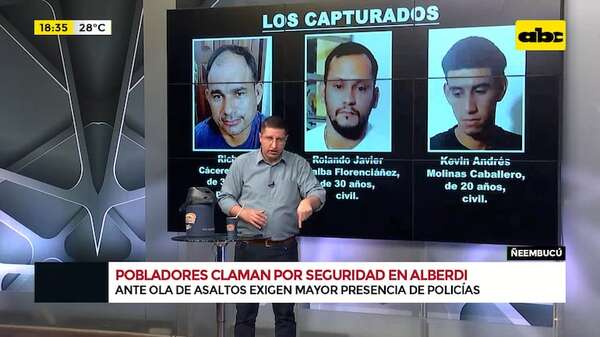 Asalto violento en Alberdi: vecinos exigen seguridad ante ola delictiva - Crimen y castigo - ABC Color