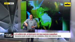 A 15 años del atentado contra Salvador Cabañas: terminaron con su carrera, pero no con su vida - Crimen y castigo - ABC Color