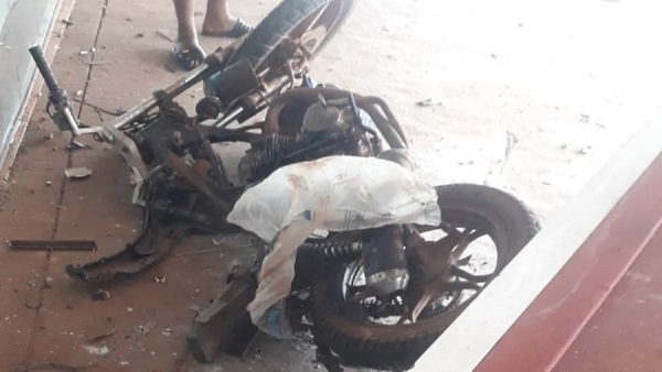 Hernandarias: Motociclista murió al ser chocado por una camioneta