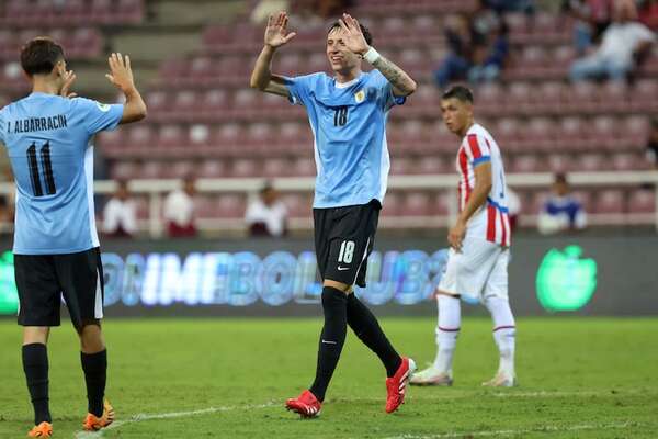 Paraguay es goleado por la celeste - Fútbol - ABC Color