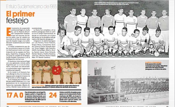 El futbol de salón celebra con dos actos aniversario 60 de primer título
