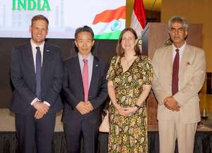 Recepción por el Día de la República de la India - Sociales - ABC Color