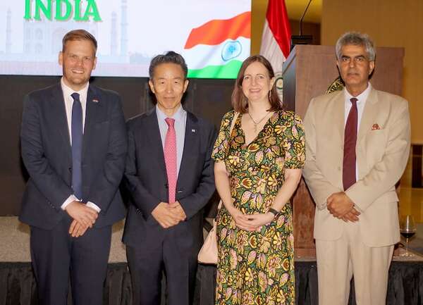 Recepción por el Día de la República de la India - Sociales - ABC Color