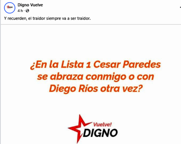 En Minga Guazú, Digno Caballero buscaría volver a la Municipalidad - La Clave