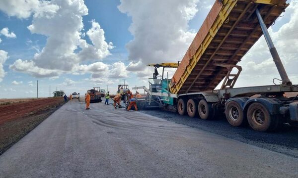 Avance acelerado del asfaltado de la ruta PY21, entre Puerto Indio y Empalme Supercarretera – Diario TNPRESS