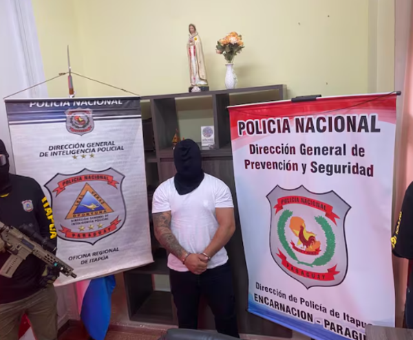 Itapúa: Capturan presunto homicida buscado por Interpol