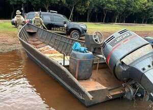 Incautan embarcación con casi 500 kilos de marihuana en el Lago de Itaipú - ABC en el Este - ABC Color