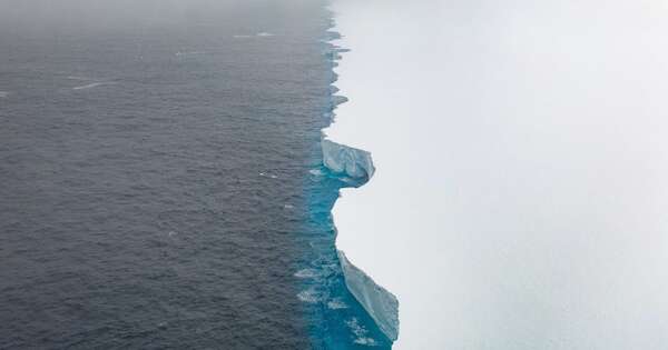 La Nación / El iceberg más grande del mundo podría estrellarse contra isla británica
