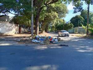 Asunción de Nenecho, antes y después: en “paseo de los lapachos” hoy “florece” la basura - Nacionales - ABC Color