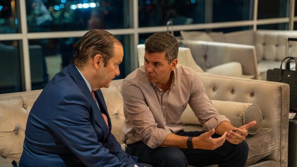 Santiago Peña inicia su agenda en Panamá en su segundo viaje del 2025