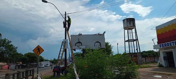 ANDE realiza desconexiones en Limpio por alto nivel de morocidad - Nacionales - ABC Color