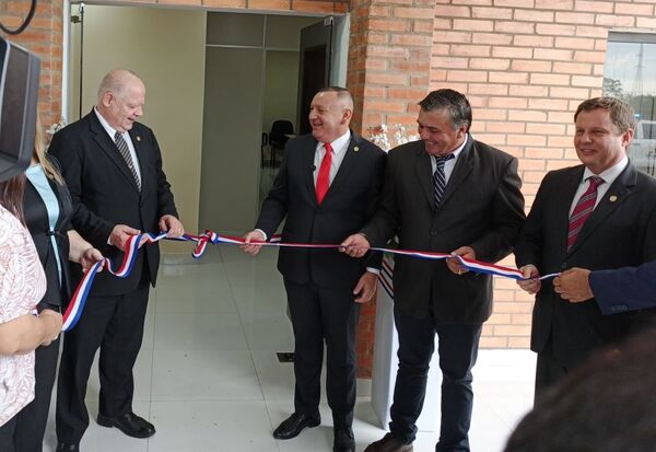 Autoridades judiciales inauguraron el Juzgado de Paz de Villalbín