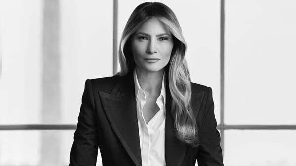 Melania Trump presenta su retrato oficial, obra de la fotógrafa belga Regine Mahaux