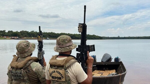 Requisan media tonelada de marihuana en Lago Itaipú