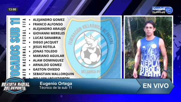 Inicia campeonato sub 11 y sub 13 de futsal FIFA