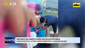 Limpio: pobladores sufren la falta de agua y denuncian inacción de la Essap - ABC Noticias - ABC Color