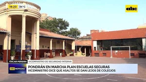 Plan escuelas seguras: reforzarán controles en zonas de alta afluencia de estudiantes - ABC Noticias - ABC Color