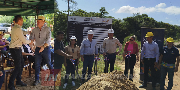 INICIAN CONSTRUCCIÓN DE UN NUEVO PUENTE EN NVA. ALBORADA PARA MEJORAR LA CONECTIVIDAD Y EL DESARROLLO - Itapúa Noticias