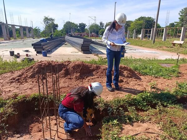 Avanza la Construcción del Polideportivo en Belén