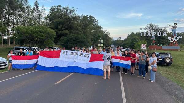 Santiago: rechazo a traslado de peaje sigue firme - Nacionales - ABC Color