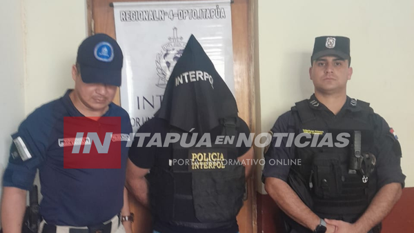 DETIENEN A SUJETO CON ORDEN DE EXTRADICIÓN A LA ARGENTINA - Itapúa Noticias