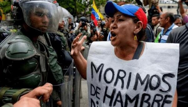 Al menos 5 millones de personas sufren de hambre en Venezuela debido a la crisis económica prolongada