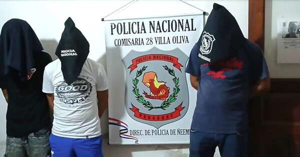 La Nación / Aprehenden a un policía y a otros dos sospechosos