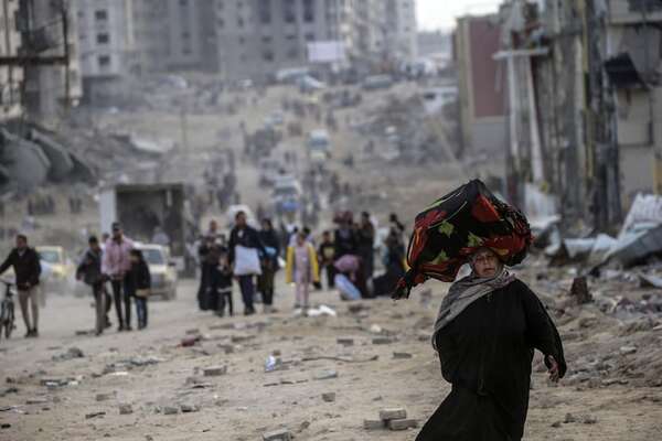 Más de 376.000 palestinos han regresado ya al asediado norte de la Franja de Gaza - Mundo - ABC Color