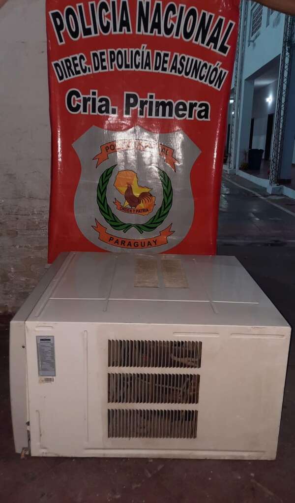 Roban compresor de aire de ex Hospital de Clínicas - Policiales - ABC Color