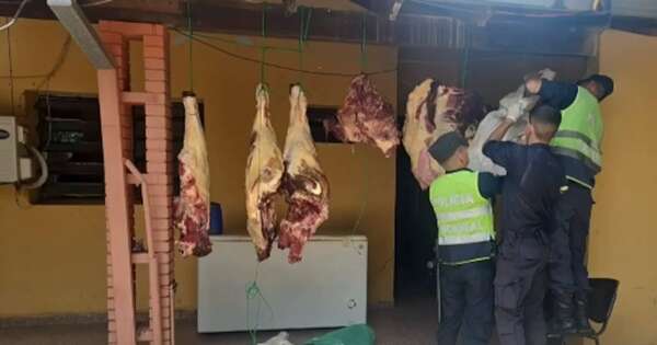 La Nación / Detienen a tres personas por presunto abigeato en Villeta