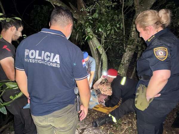 Guairá: localizan a desaparecida en zona boscosa y con aparentes lesiones - Policiales - ABC Color