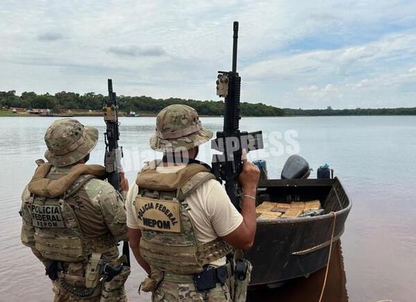 En Brasil, incautaron una embarcación con casi 500 kilos de marihuana “made in Paraguay” – Diario TNPRESS
