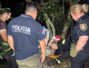 Encuentran a mujer desaparecida en zona boscosa de Guairá