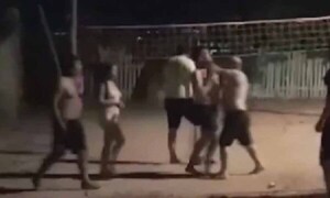 Policía disparó en una cancha de piki vóley en Coronel Oviedo – Prensa 5