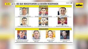 Diputado cartista justifica ausencia en sesión por caso Pecci: “no estoy de acuerdo con politizar”  - ABC Noticias - ABC Color