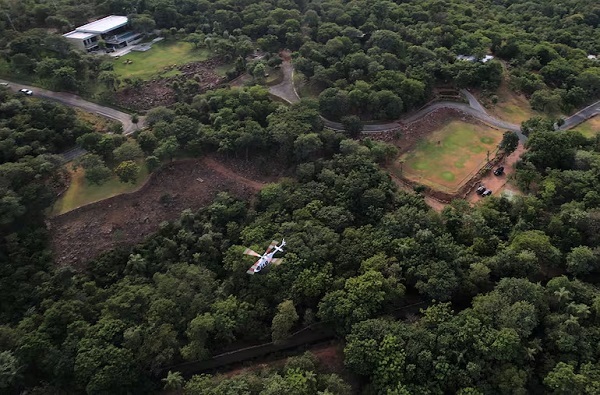 Dinac aclara: Quinta de Peña no es área restringida para drones