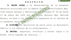 Desestiman  denuncia contra empresas por supuesto lavado de activos
