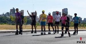 Andar en rollers | Pausa