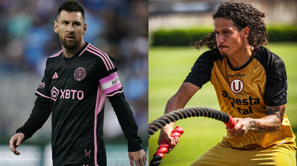 Versus / Inter Miami de Messi enfrenta en amistoso en Lima al Universitario de Riveros