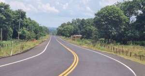 La Nación / Nueva ruta de 22 km entre Canindeyú y San Pedro está casi terminada