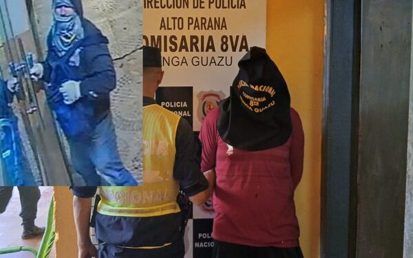 Capturan a escurridizo ladrón que operaba en Minga Guazú