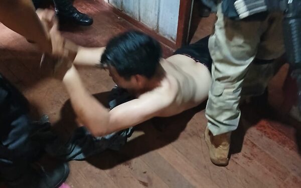 Detienen a sujeto que había robado G. 5 millones de una ferretería
