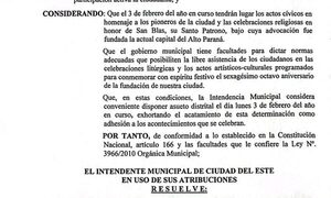 Asueto en CDE por su aniversario