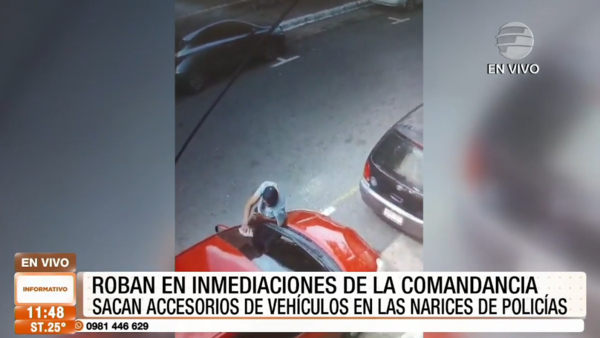 ¡El colmo! Roban en inmediaciones de la Comandancia